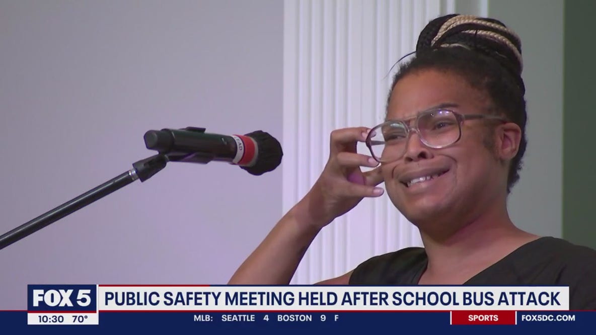 Public safety meeting held in Prince George's County after brutal school bus attack